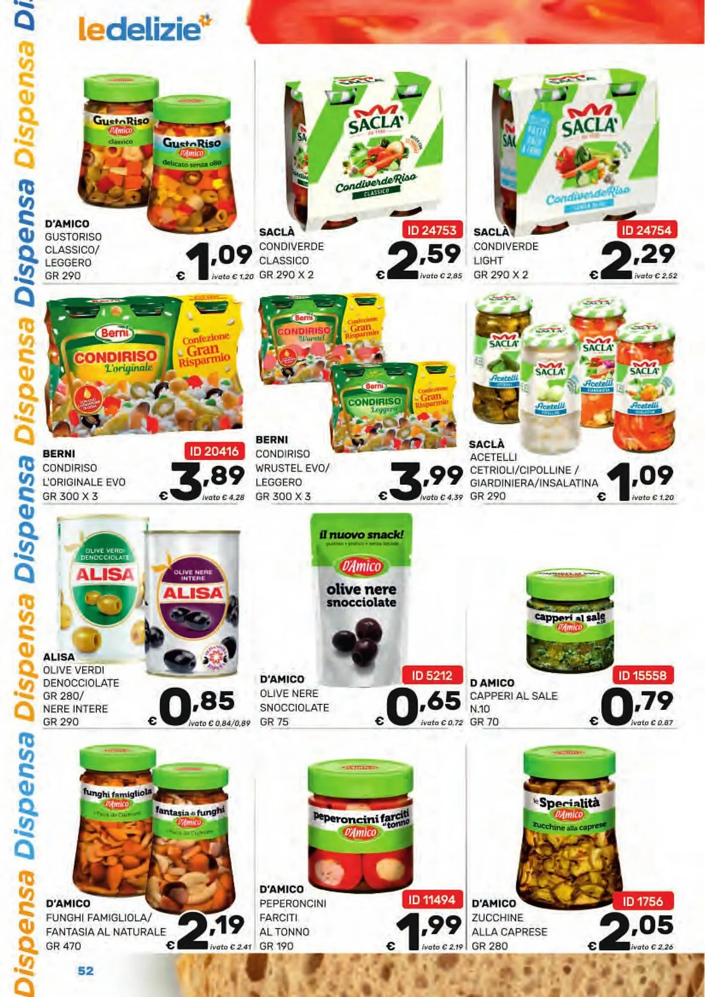 Volantino Le Delizie del Sud da 4 maggio a 31 maggio di 2026 - Pagina del volantino 52