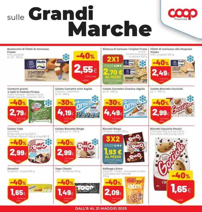 30% 40% 50% sulle grandi marche da 8 maggio a 21 maggio di 2025 - Pagina del volantino 3