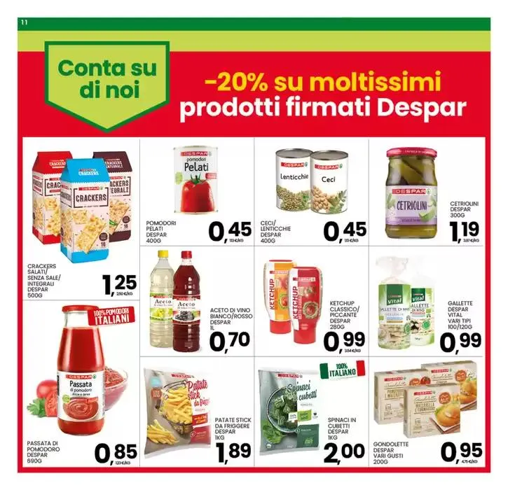 Prezzi tondi da 20 marzo a 30 marzo di 2025 - Pagina del volantino 11