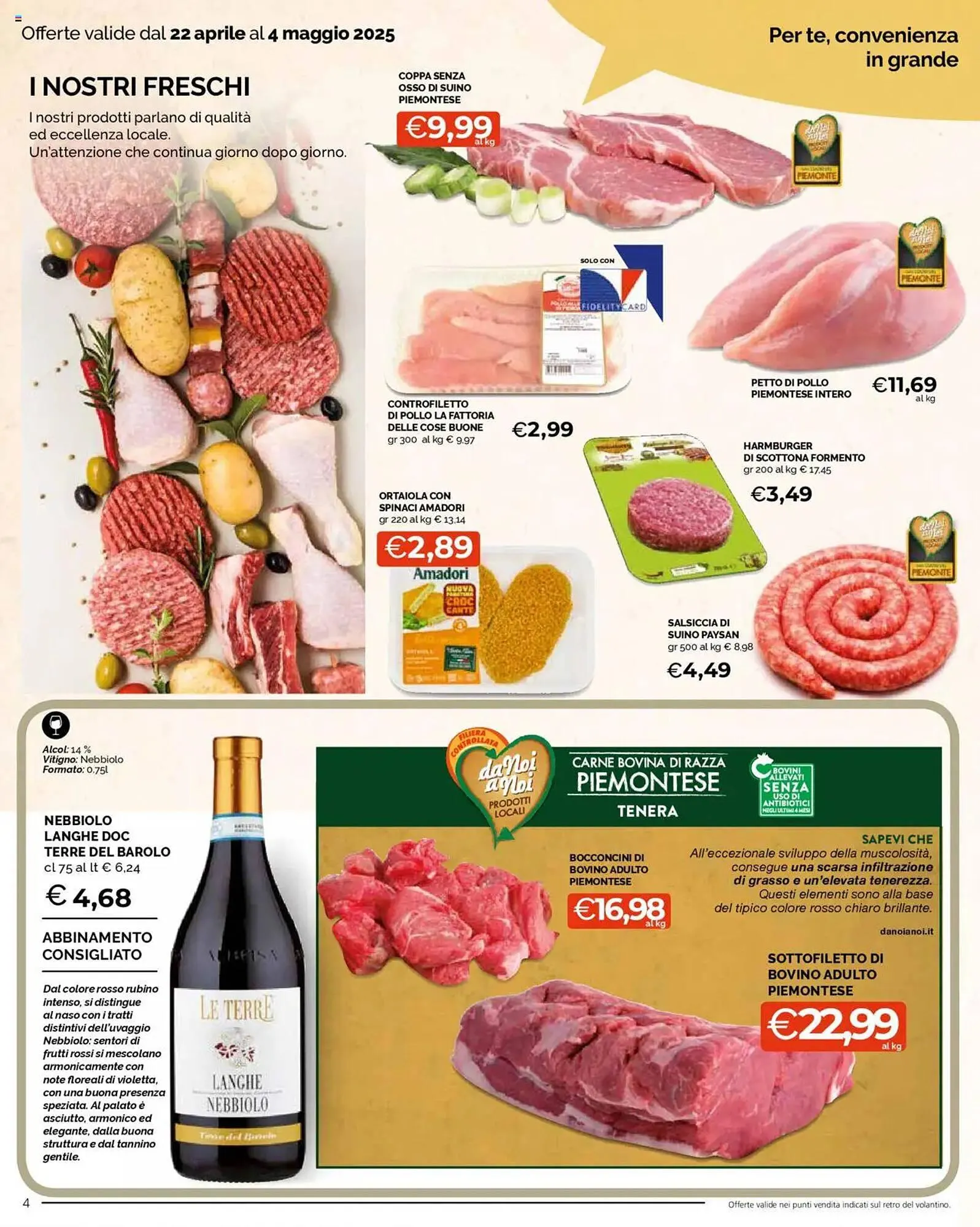 Volantino Mercatò Local da 22 aprile a 4 maggio di 2025 - Pagina del volantino 4