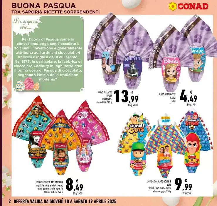 BUONA PASQUA! da 10 aprile a 19 aprile di 2025 - Pagina del volantino 2