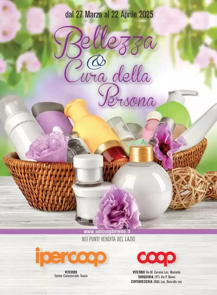 Bellezza& cura della persona da 27 marzo a 19 aprile di 2025 - Pagina del volantino 1