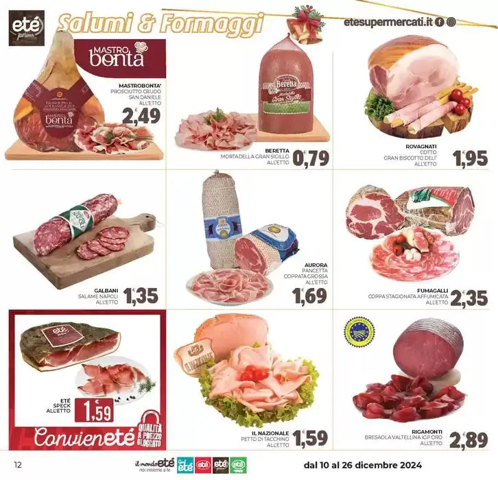 Dal 10 al 26 dicembre 2024 da 10 dicembre a 26 dicembre di 2024 - Pagina del volantino 12