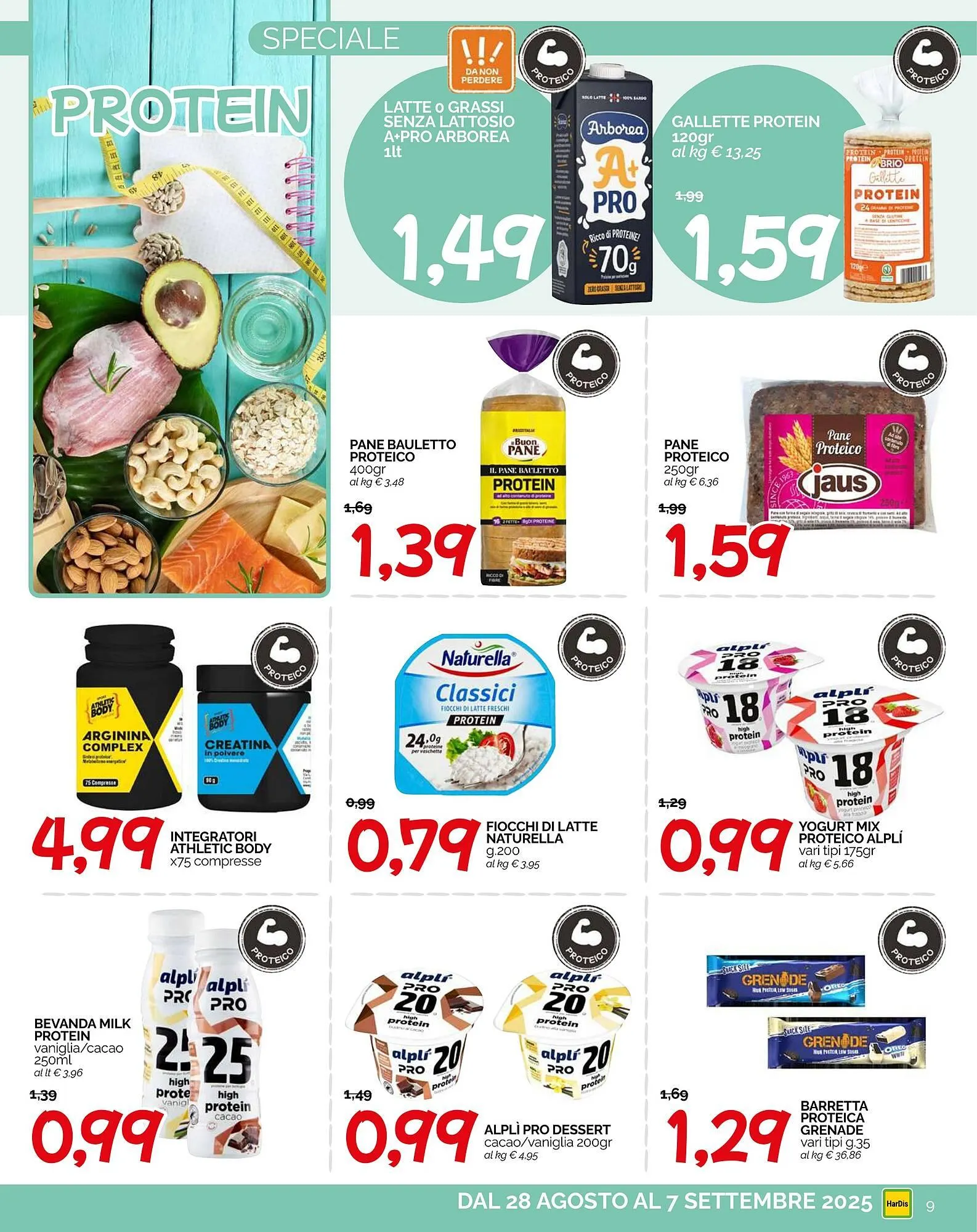 Volantino Hardis da 28 agosto a 7 settembre di 2025 - Pagina del volantino 9
