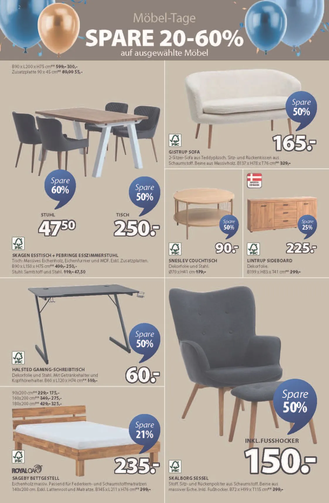 JYSK Deals & Rabatte von 31. März bis 3. Mai 2025 - Prospekt seite 3