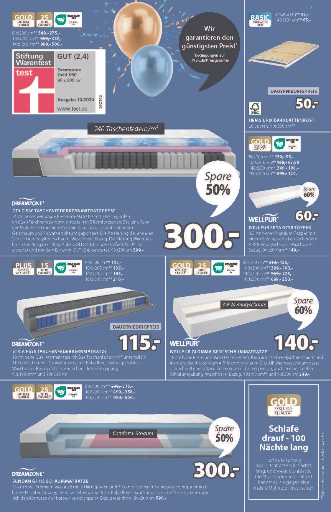 JYSK Deals & Rabatte von 31. März bis 3. Mai 2025 - Prospekt seite 4