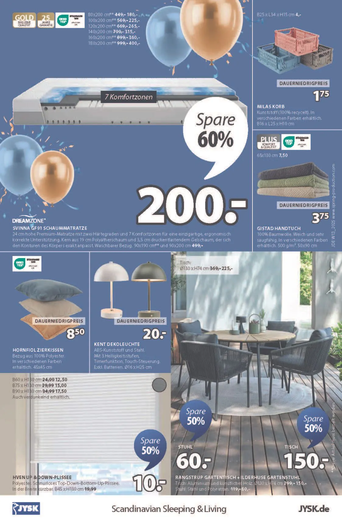 JYSK Deals & Rabatte von 31. März bis 3. Mai 2025 - Prospekt seite 9