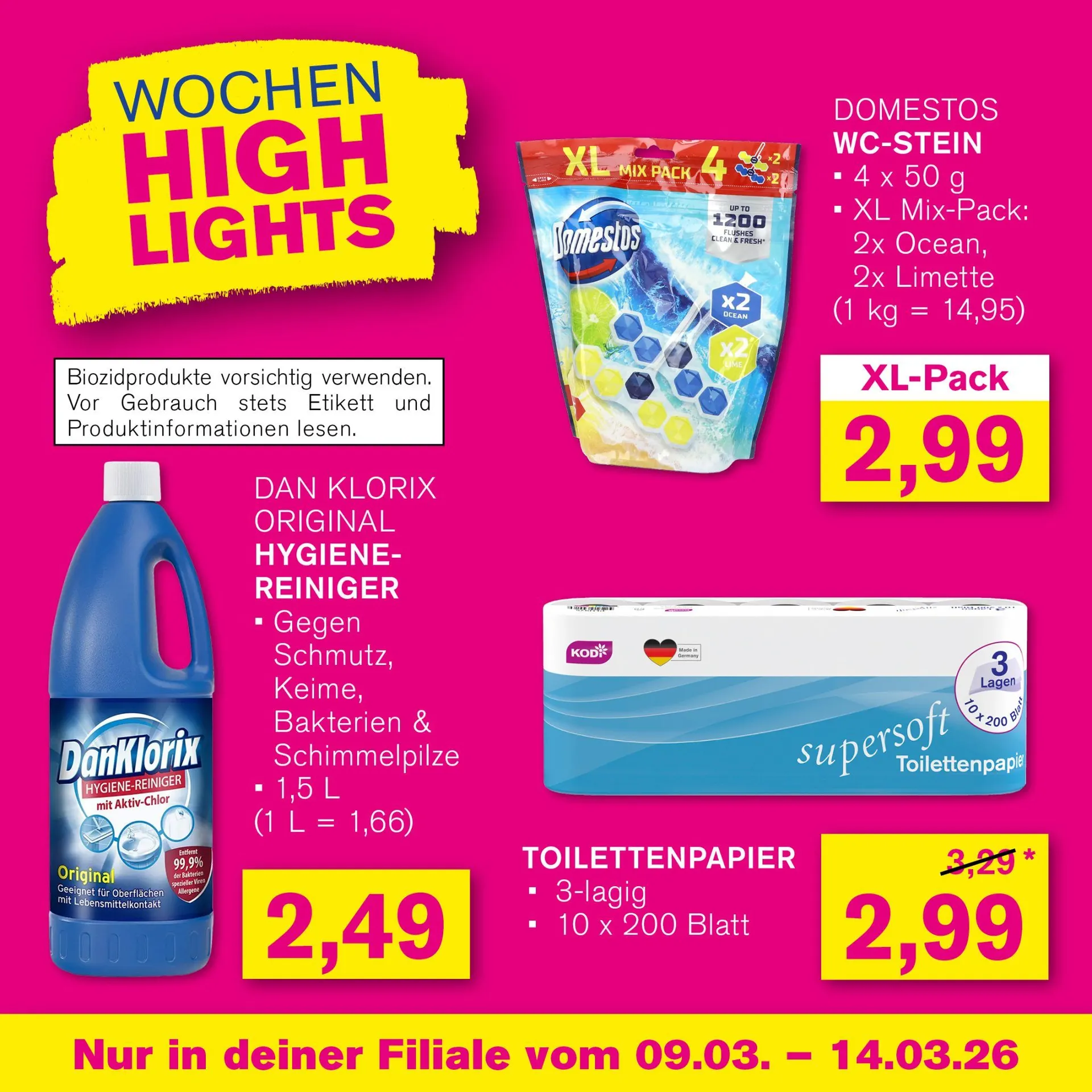 KODi rabatte von 9. März bis 14. März 2026 - Prospekt seite 2