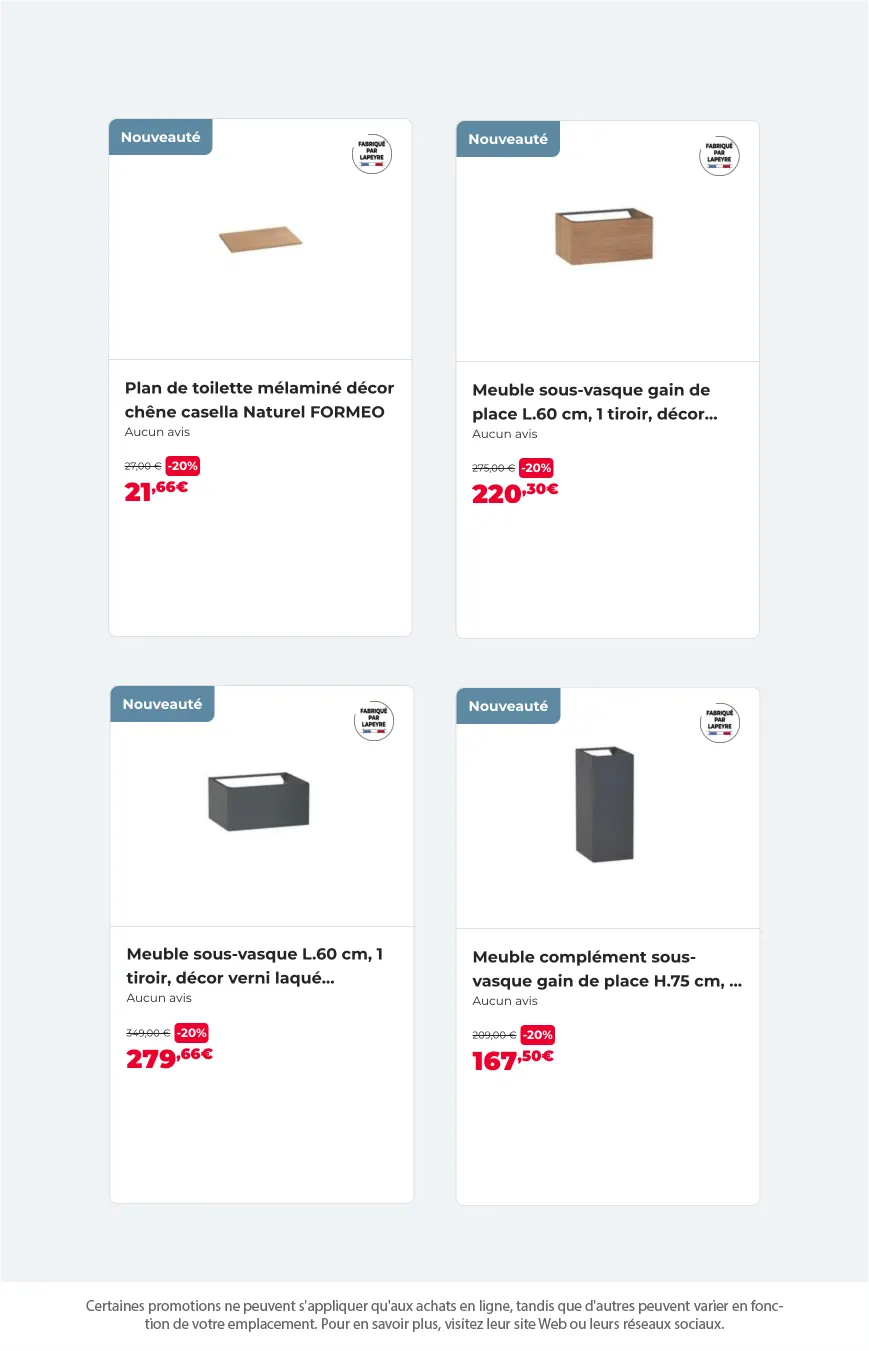 Lapeyre Offres du 16 mai au 31 mai 2025 - Catalogue page 3