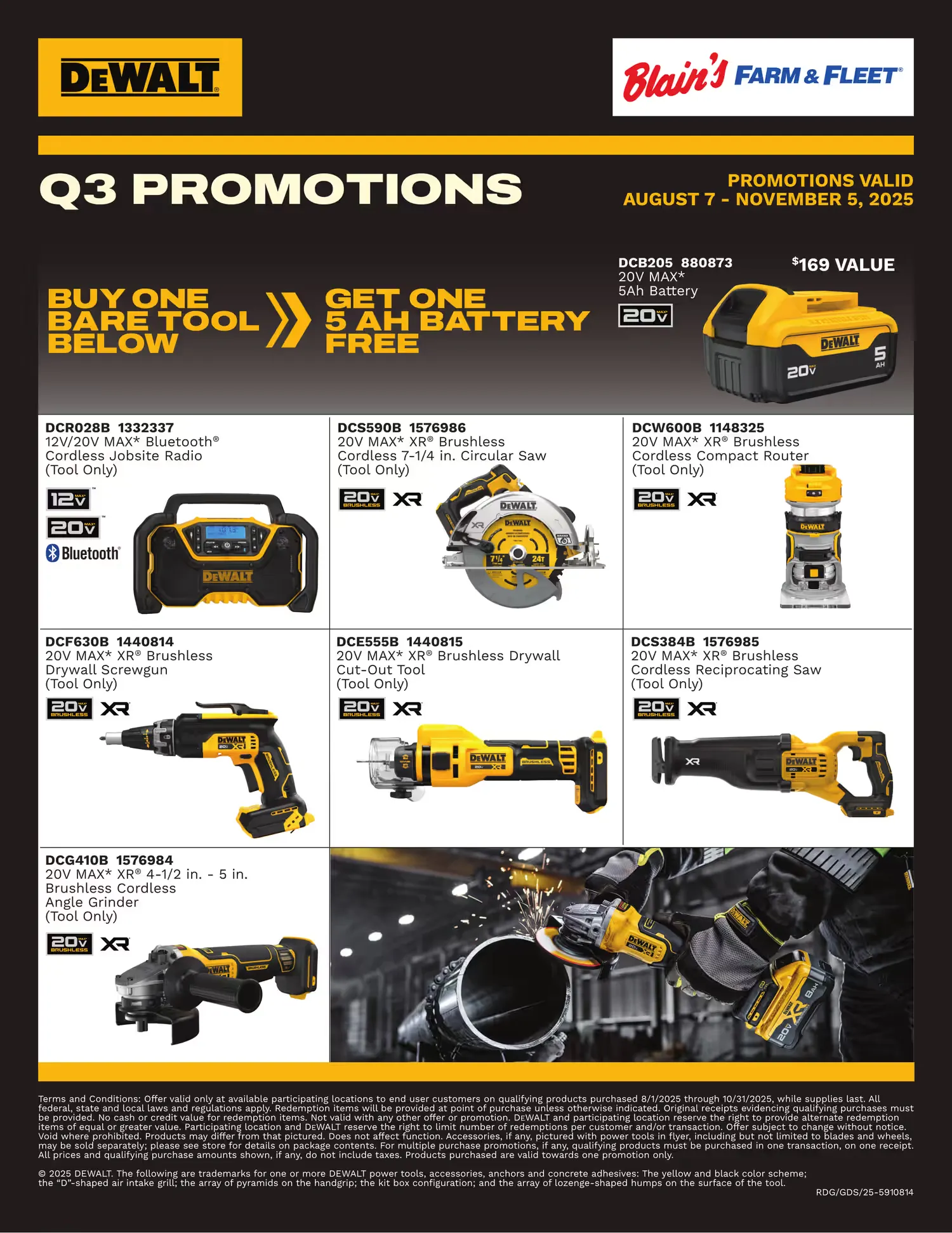 Weekly ad Blain's Farm & Fleet Sales from August 7 to November 5 2025 - Page 1