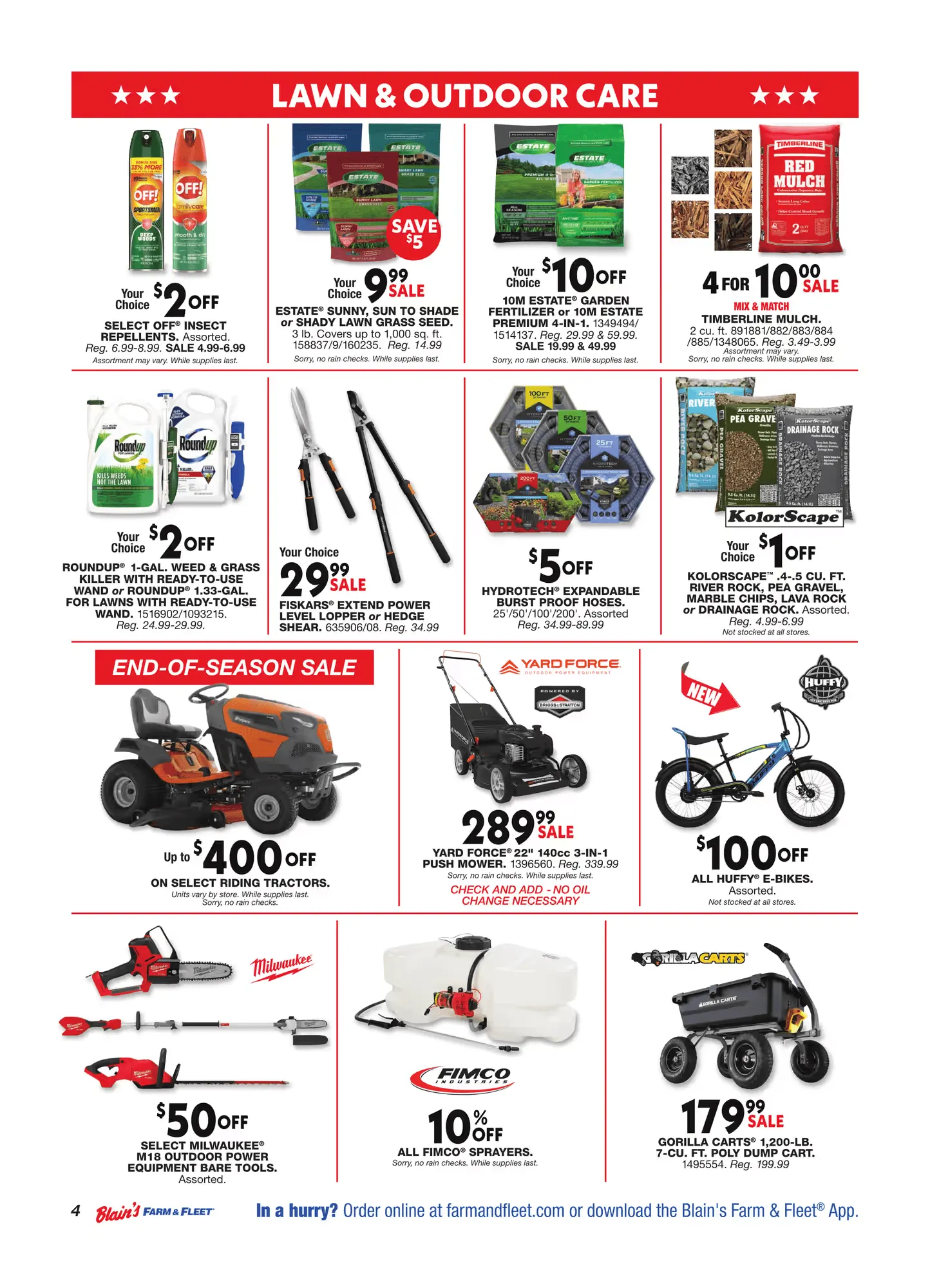 Weekly ad Blain's Farm & Fleet weekly ads from June 26 to July 9 2025 - Page 4