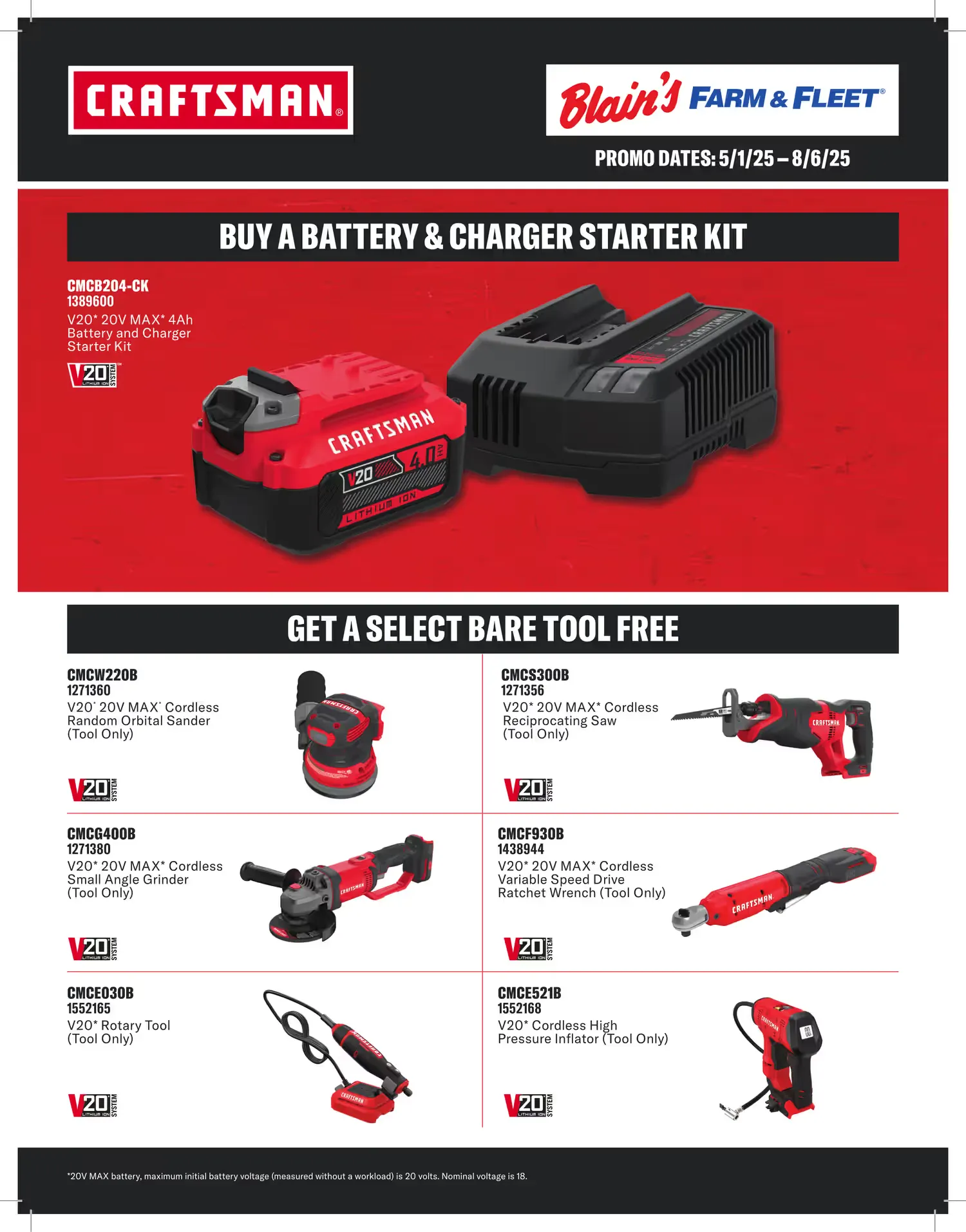 Weekly ad Blain's Farm & Fleet Deals from May 9 to August 6 2025 - Page 1