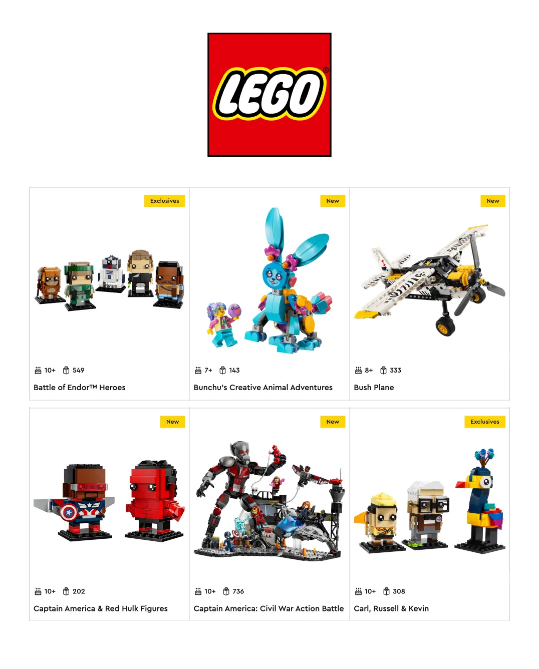 LEGO sales from 21 January to 10 February 2025 - Catalogue Page 1