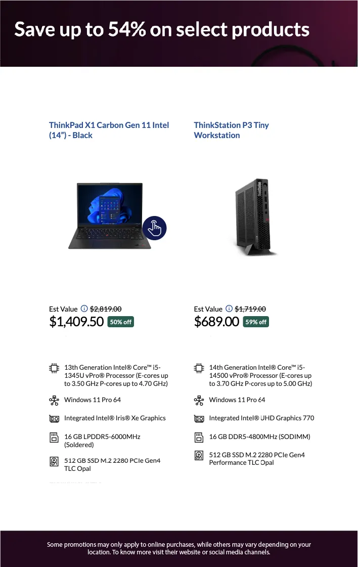 Weekly ad Lenovo Deals from May 15 to May 31 2025 - Page 4