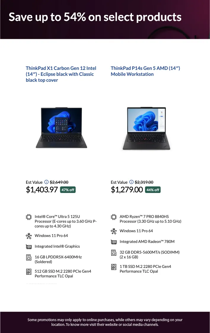 Weekly ad Lenovo Deals from May 15 to May 31 2025 - Page 3