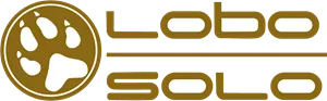 Lobo Solo logo de catálogo