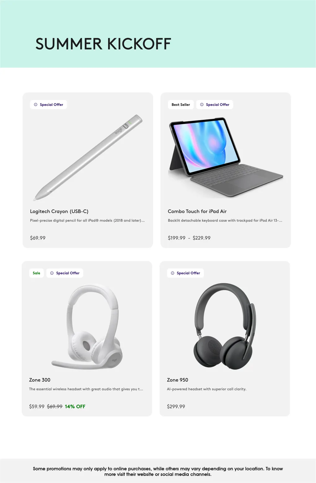 Weekly ad Logitech Deals from May 15 to May 31 2025 - Page 3