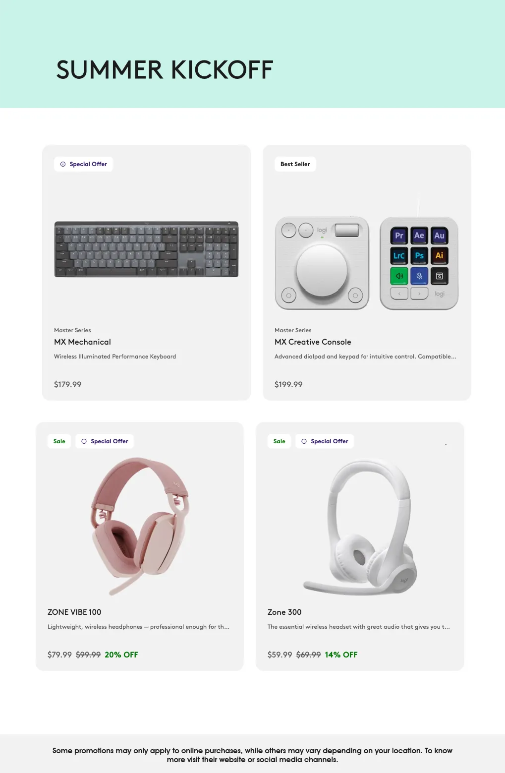 Weekly ad Logitech Deals from May 15 to May 31 2025 - Page 4