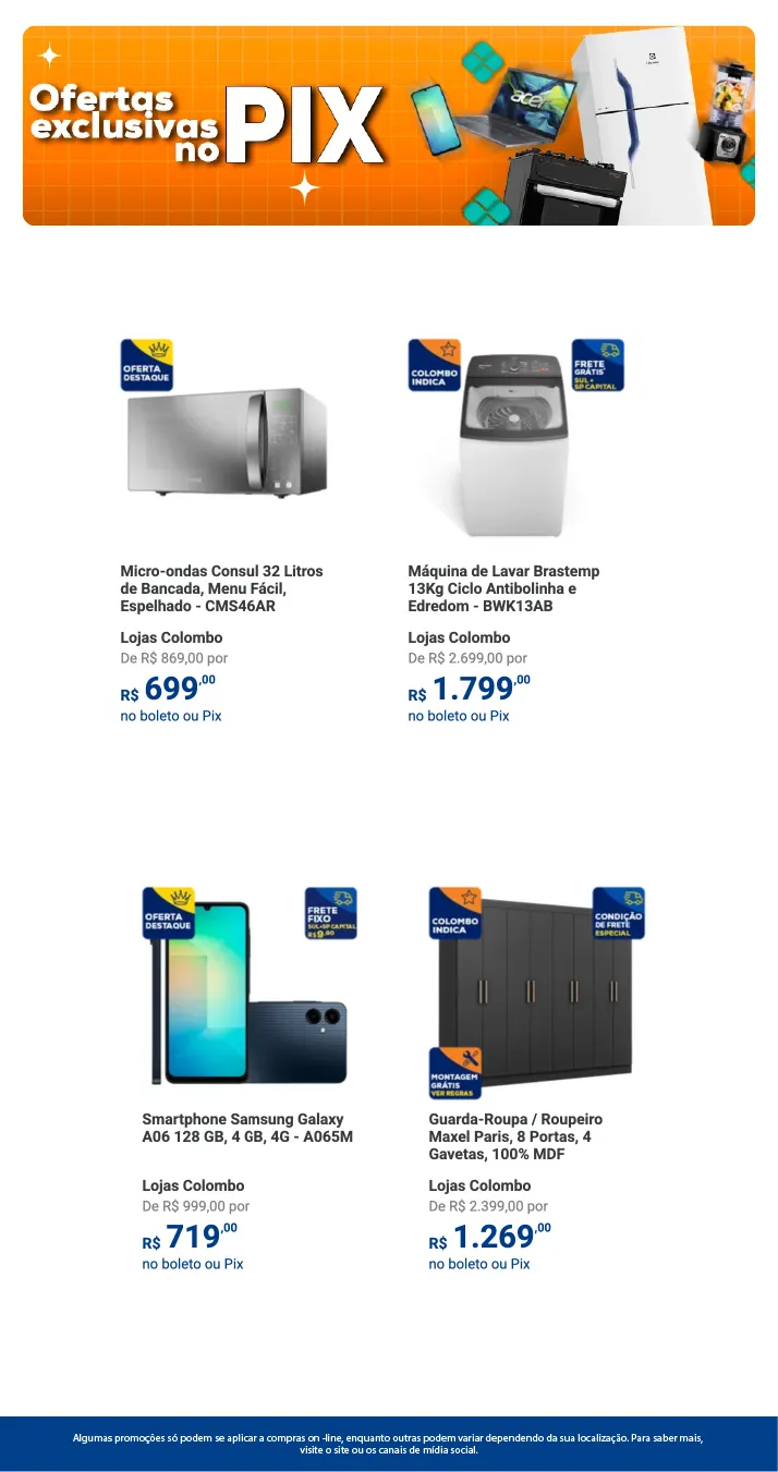 Encarte de Lojas Colombo Ofertas 21 de maio até 31 de maio 2025 - Pagina 2