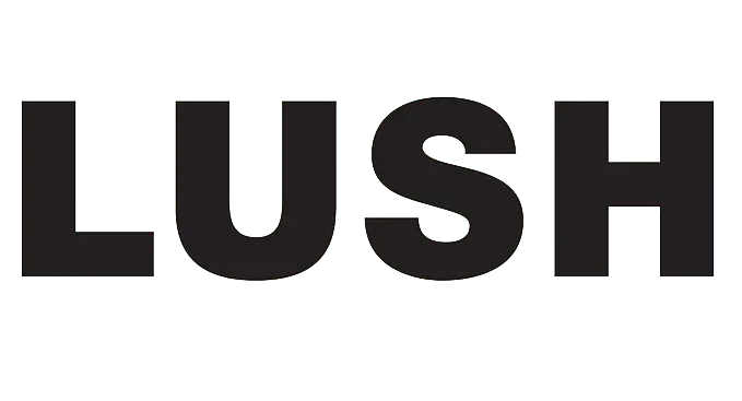 Lush logo de catálogo