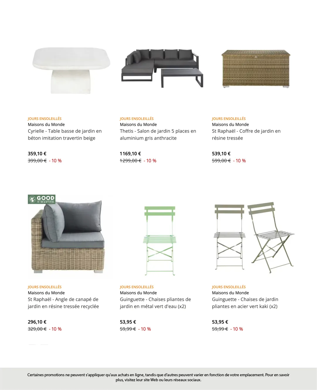 Maisons du Monde du 1 avril au 30 avril 2025 - Catalogue page 2