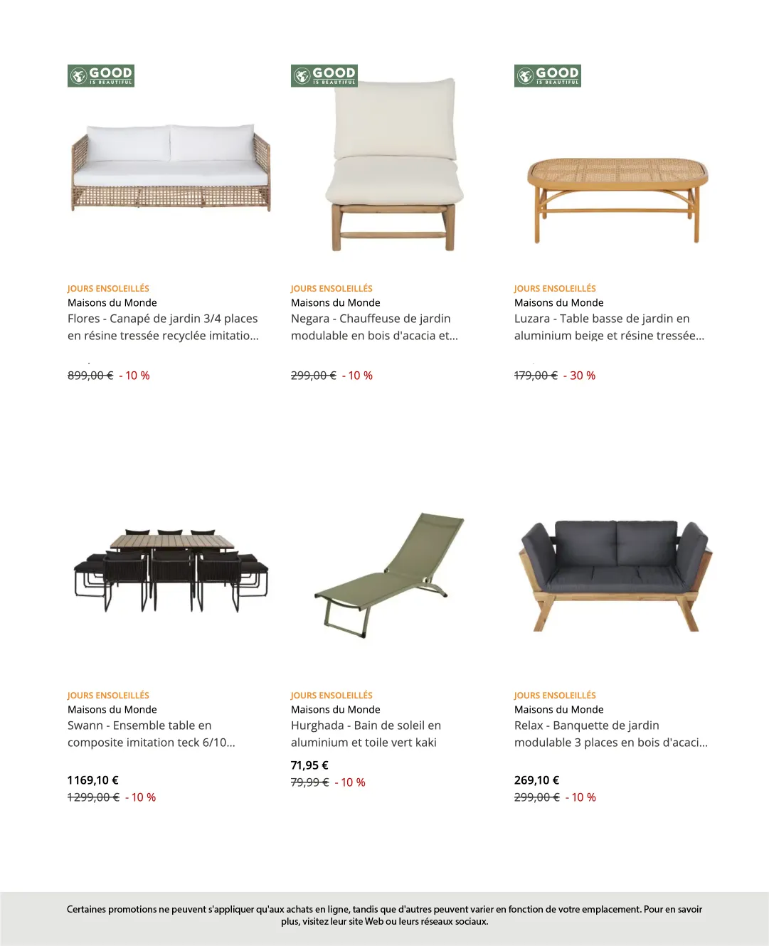 Maisons du Monde du 1 avril au 30 avril 2025 - Catalogue page 5