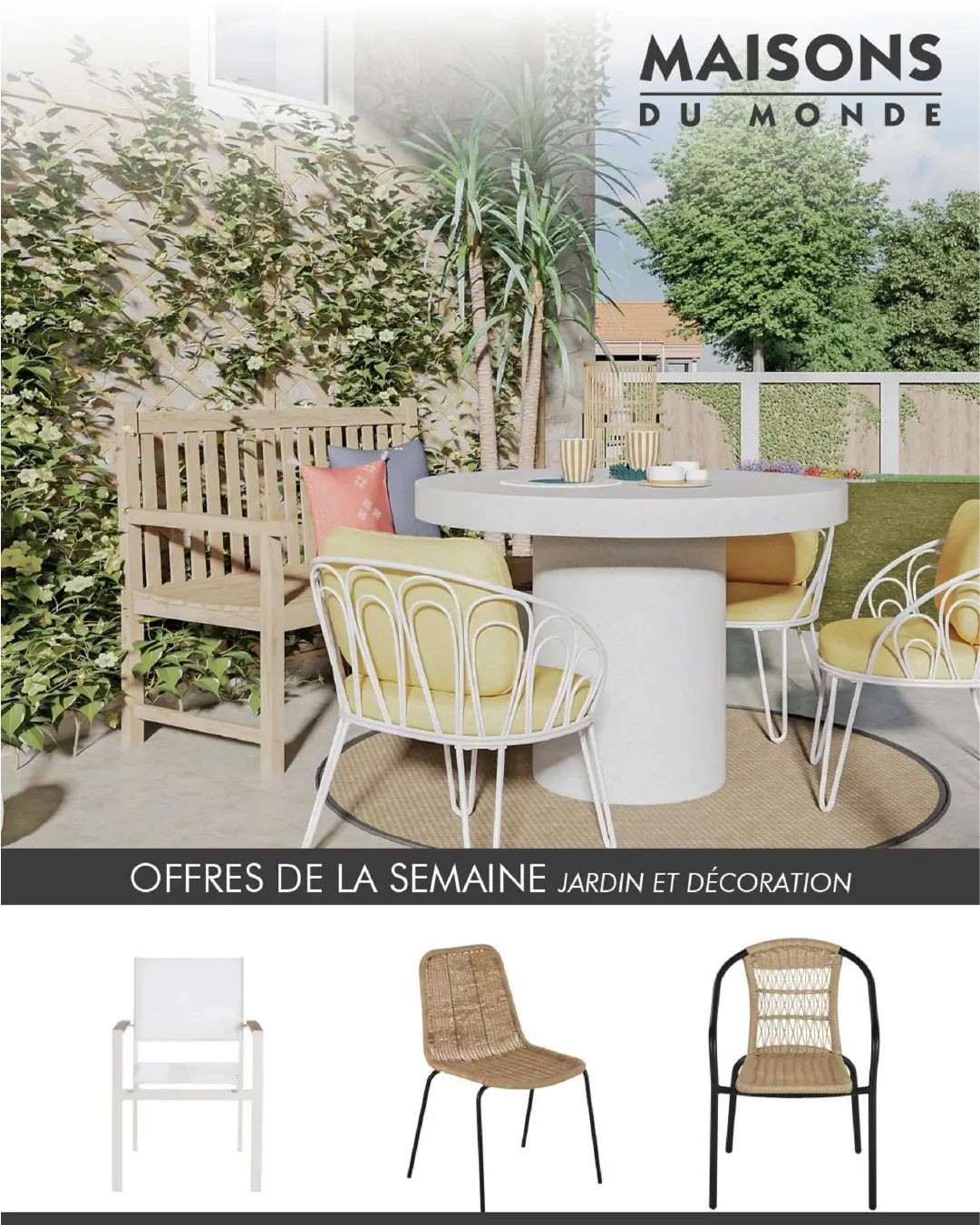 Maisons du Monde du 1 avril au 30 avril 2025 - Catalogue page 1