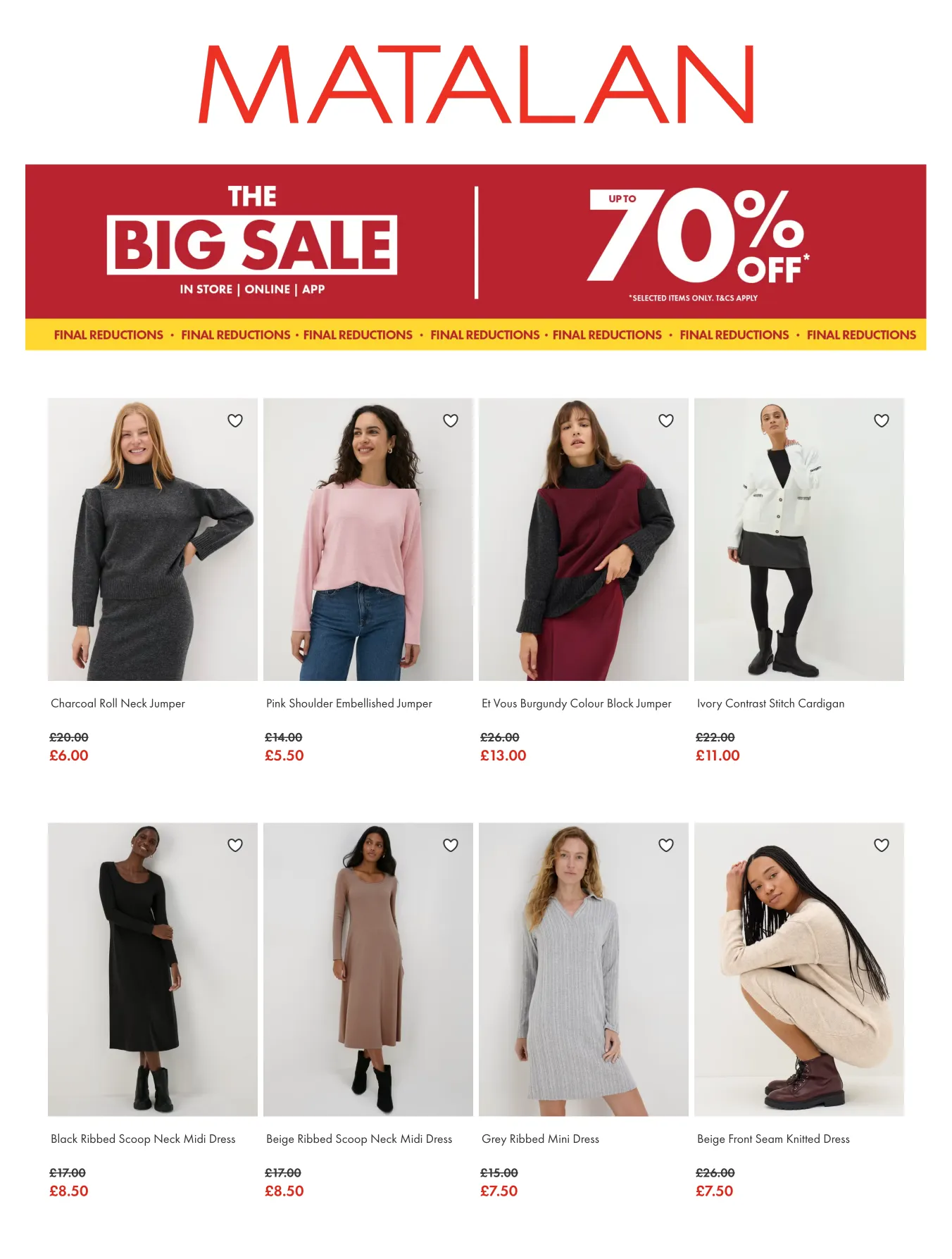 Matalan offers from 15 January to 31 January 2025 - Catalogue Page 1