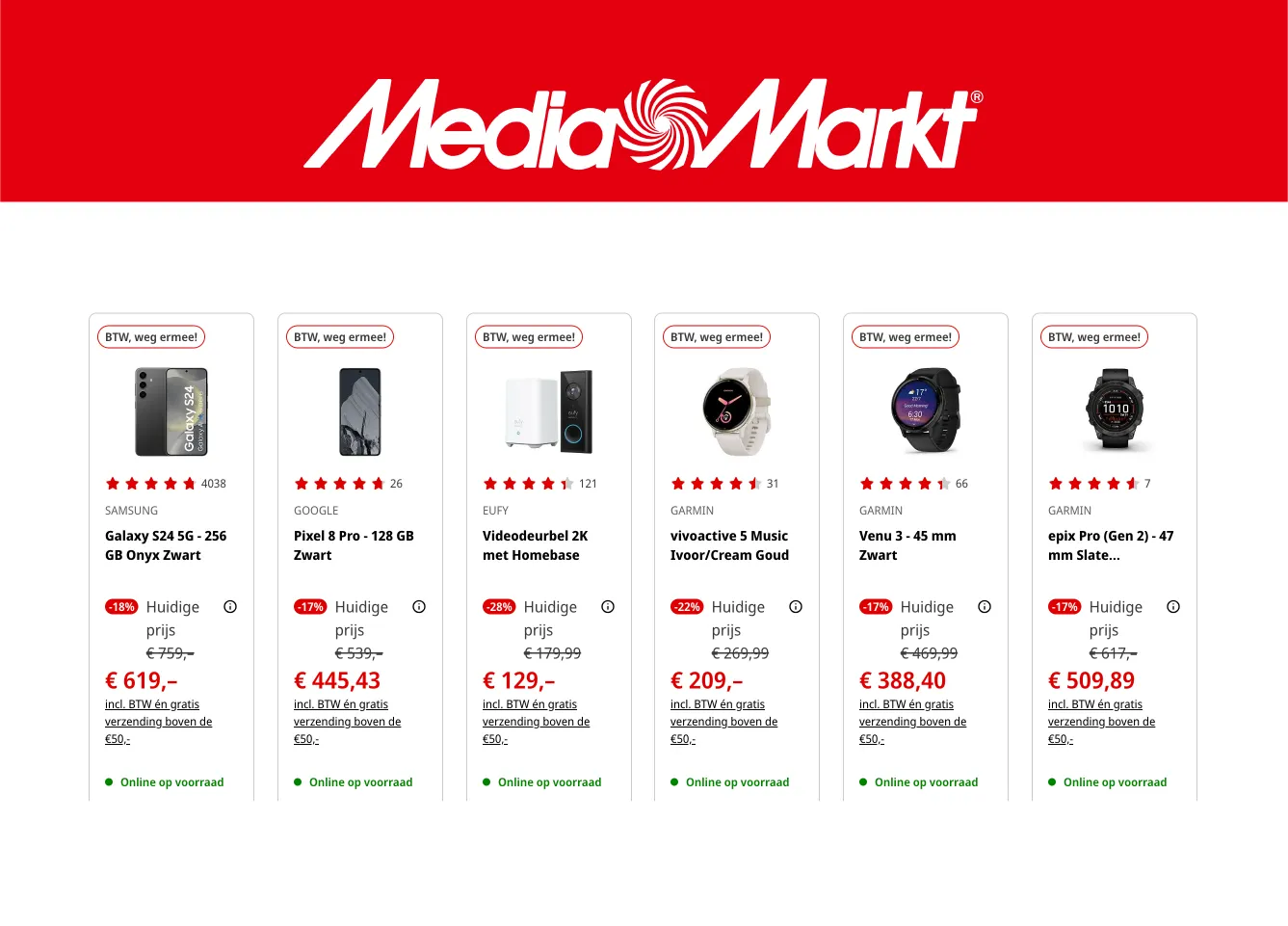 Speciale aanbiedingen van MediaMarkt van 31 januari tot 20 februari 2025 - Folder pagina 2