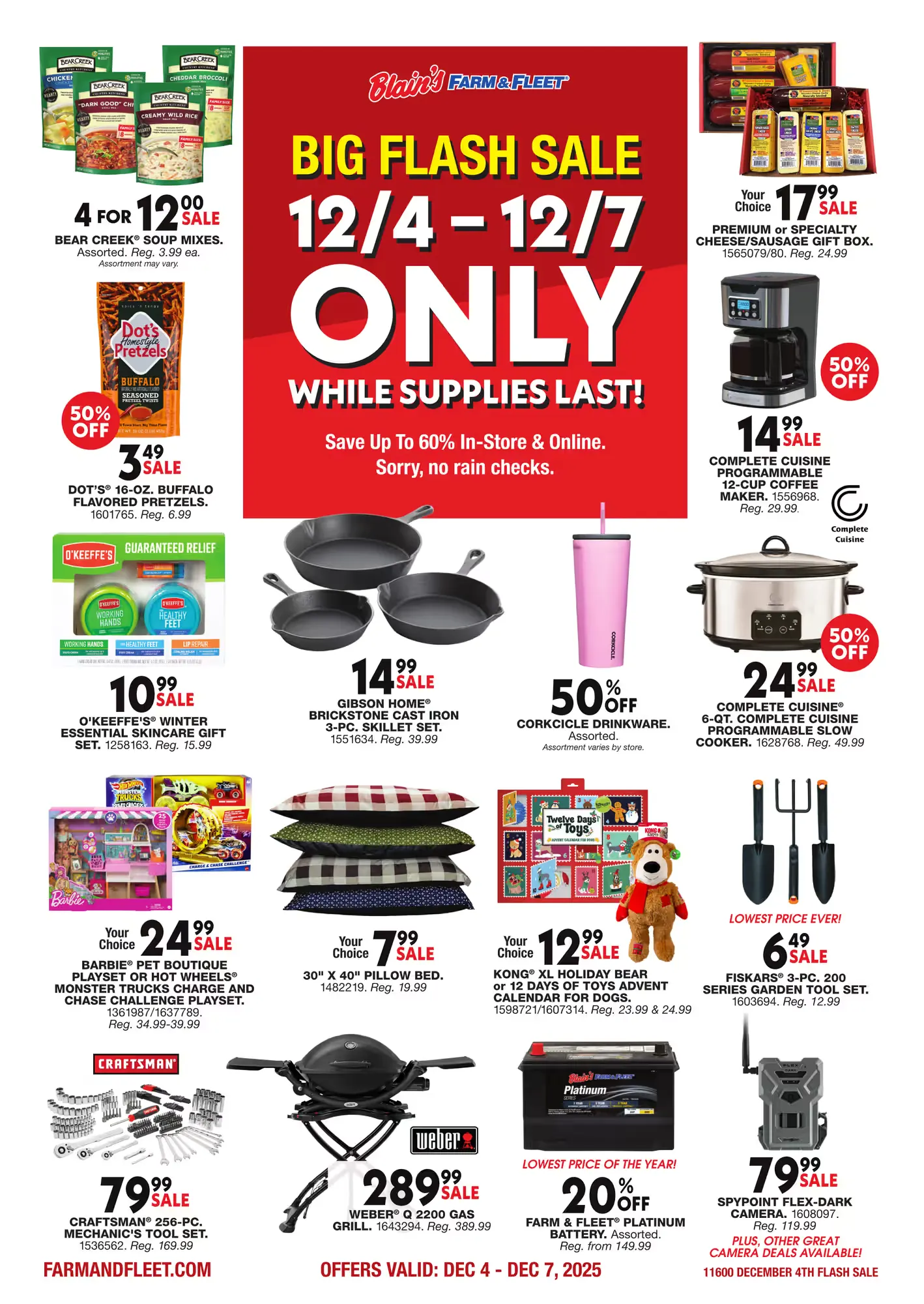 Weekly ad Blain's Farm & Fleet Sales from December 4 to December 7 2025 - Page 