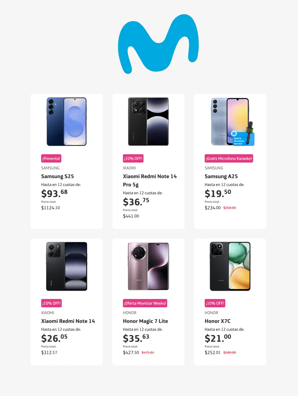 Catalogo de Oferta especial de Movistar 29 de enero al 19 de febrero 2025 - Pag 1