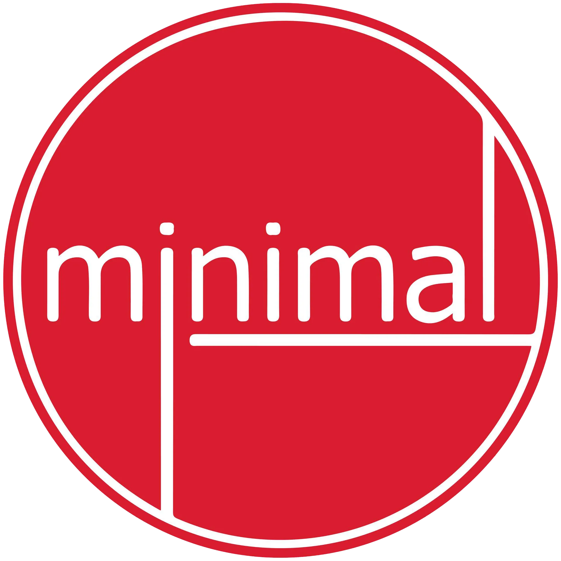 Muebles Minimal logo de catálogo