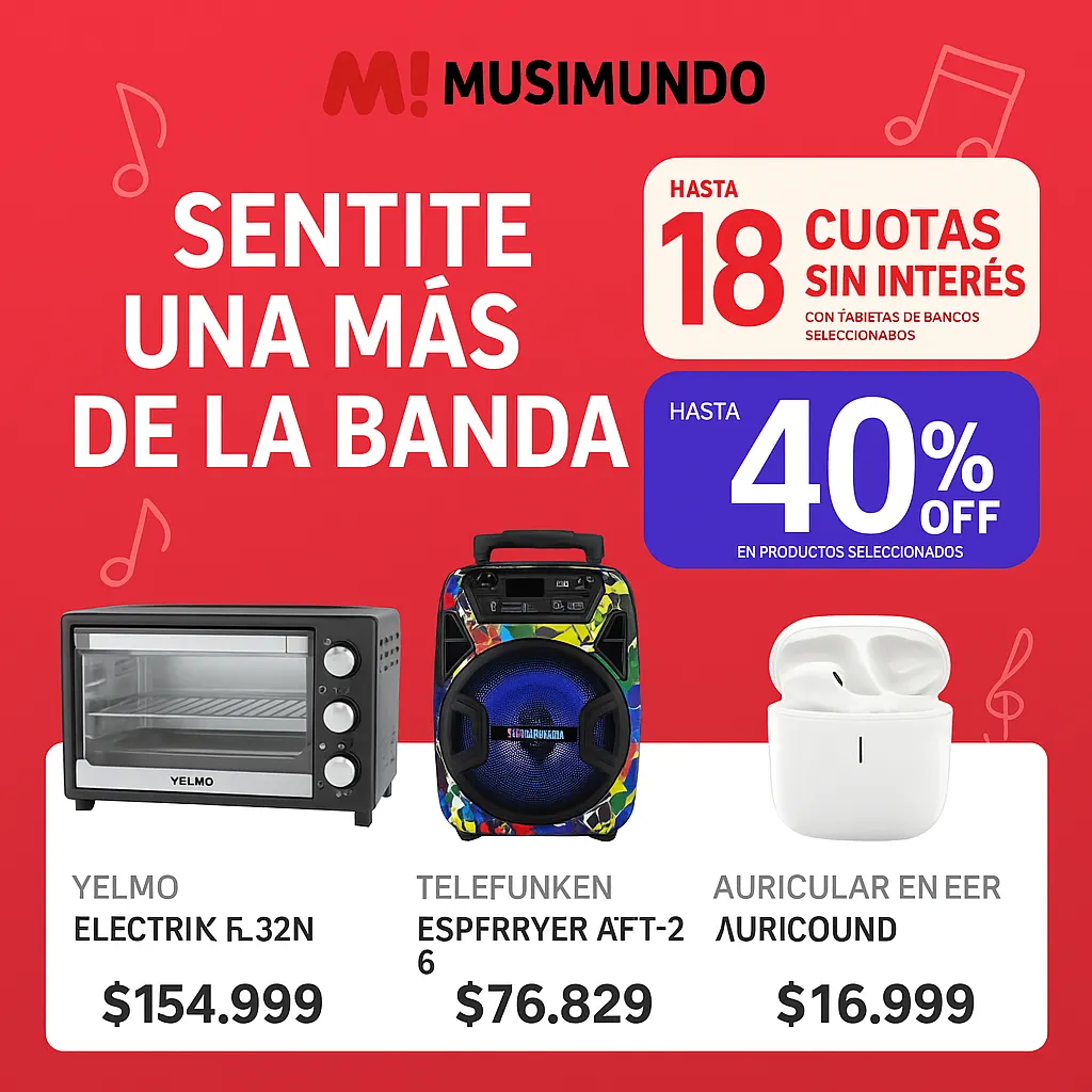 Ofertas de Promos Musimundo 8 de mayo al 12 de mayo 2025 - Página 4 del catálogo