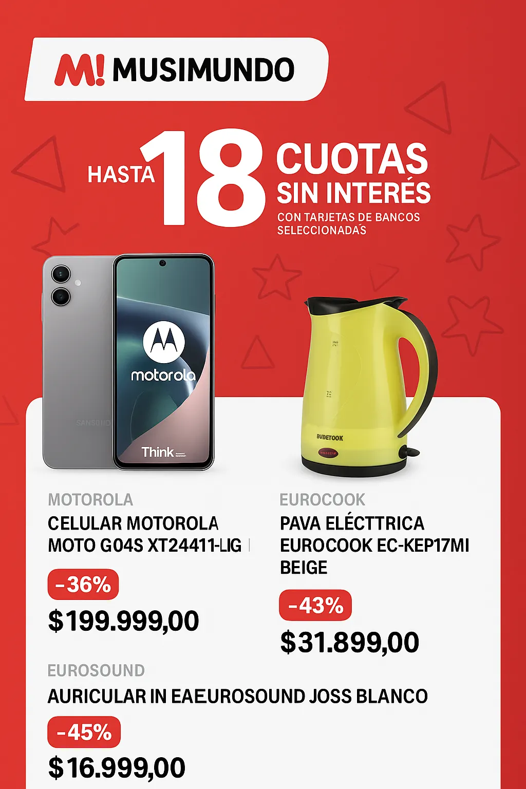 Ofertas de Promos Musimundo 8 de mayo al 12 de mayo 2025 - Página 1 del catálogo