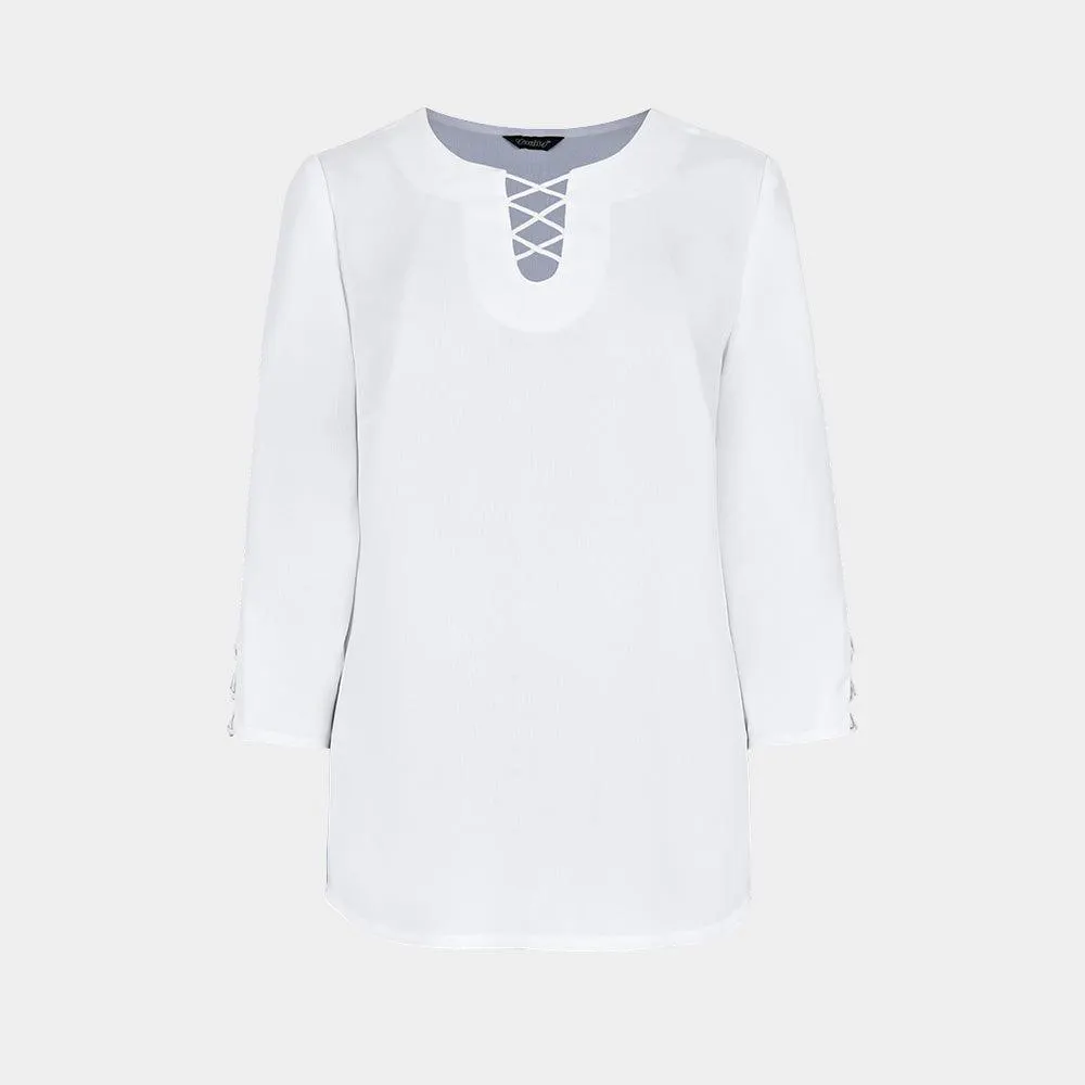 Blusa Escote en Cruce