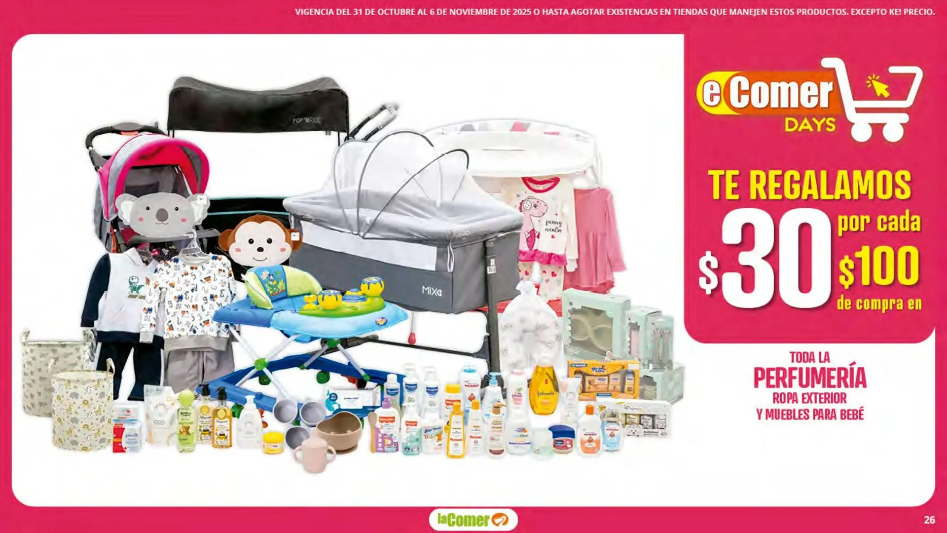 Catálogo de Folleto La Comer 31 de octubre al 6 de noviembre 2025 - Pagina 26