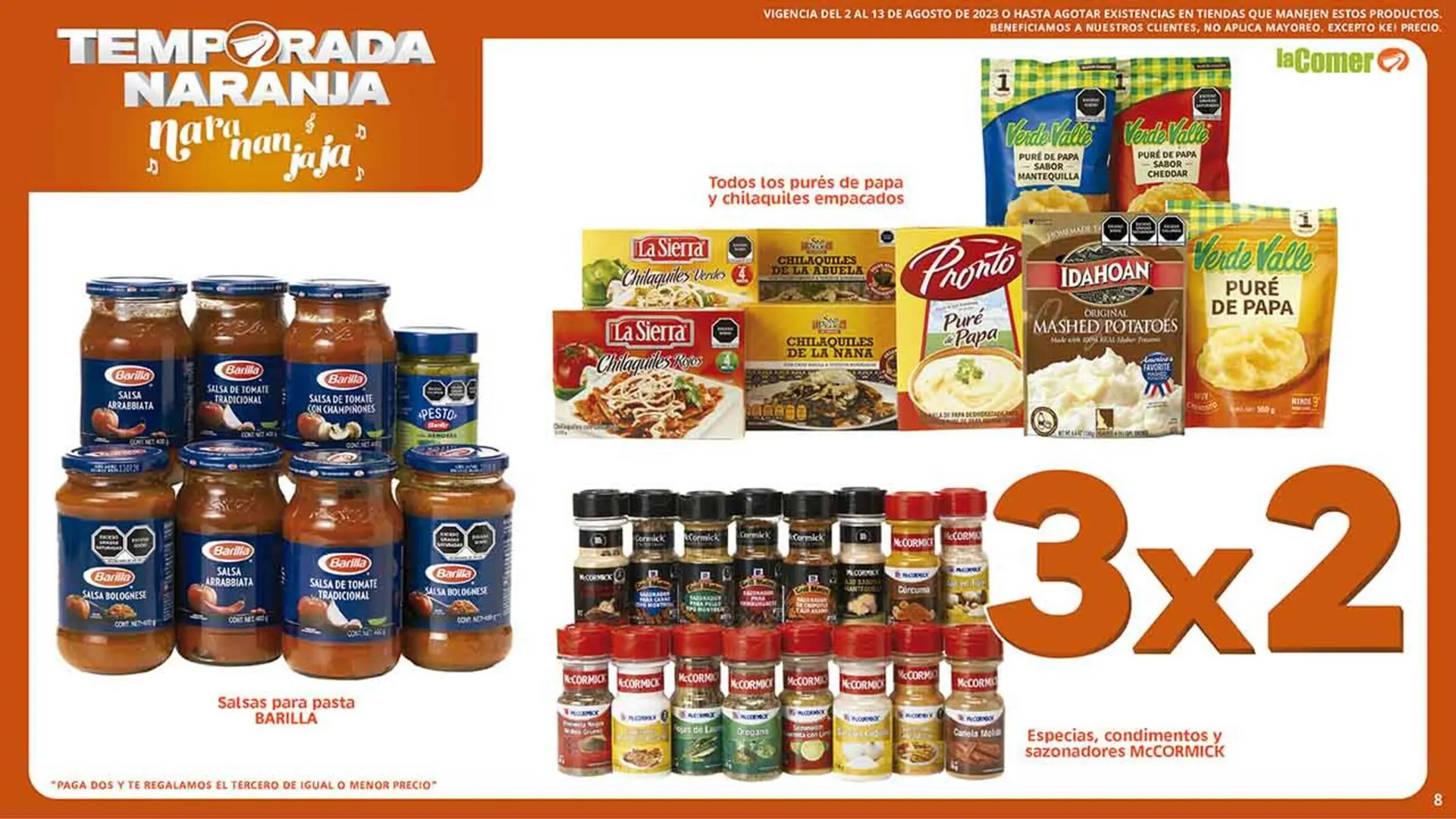 Catálogo de Catálogo La Comer 2 de agosto al 13 de agosto 2023 - Pagina 8