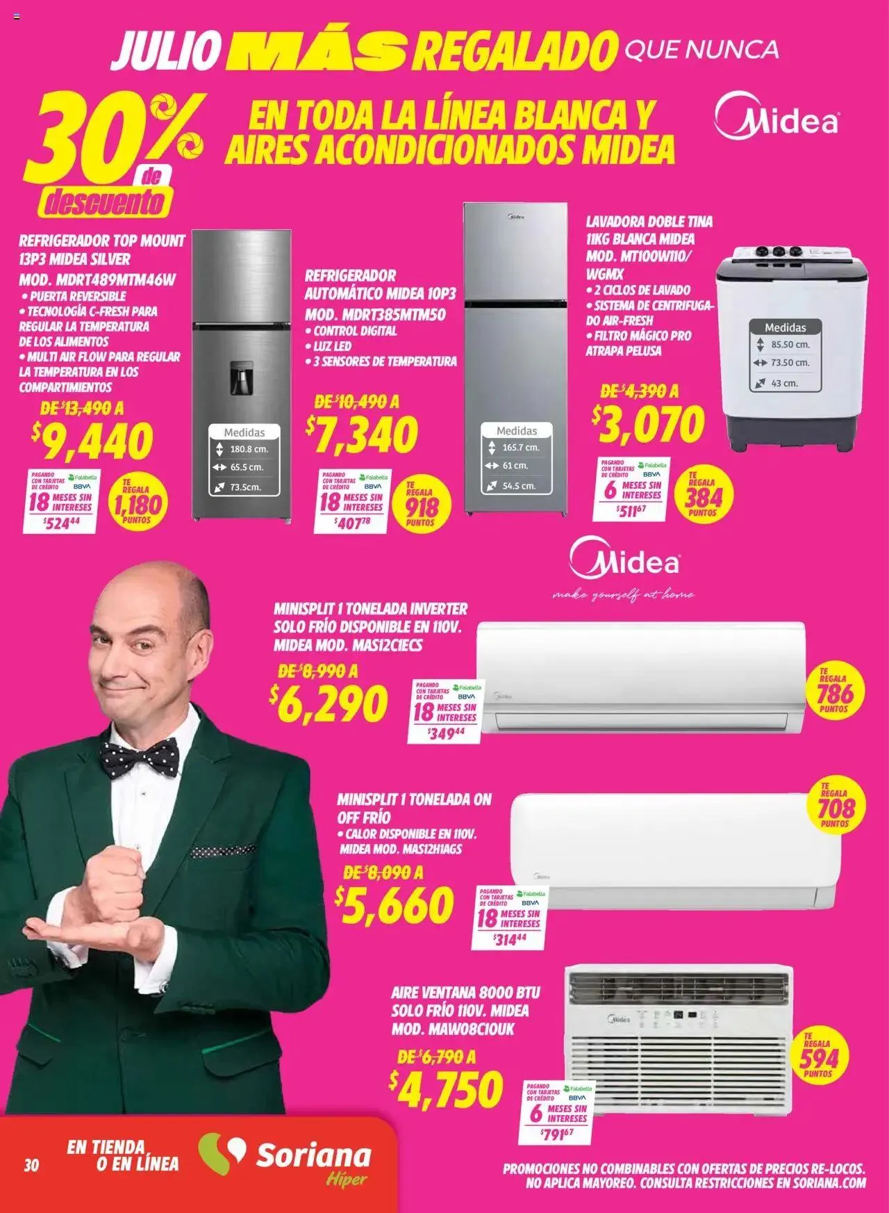 Catálogo de Soriana - Julio Regalado Híper Nacional 23 de mayo al 29 de mayo 2025 - Pagina 30