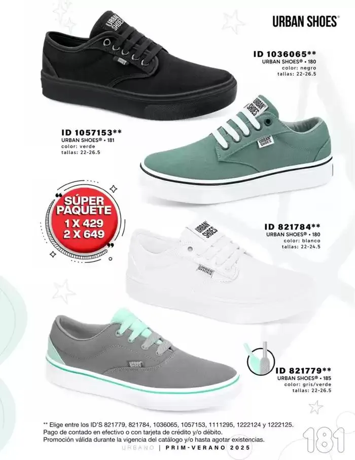 Catálogo de URBANO | PRI-VER | 2025 | 1E 24 de enero al 31 de mayo 2025 - Pagina 181