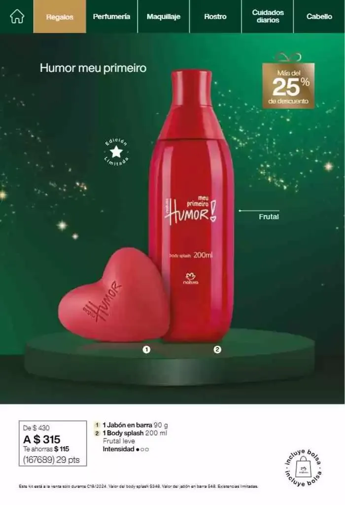 Catálogo de Revista Natura Ciclo 18 2024 8 de noviembre al 8 de diciembre 2024 - Pagina 9