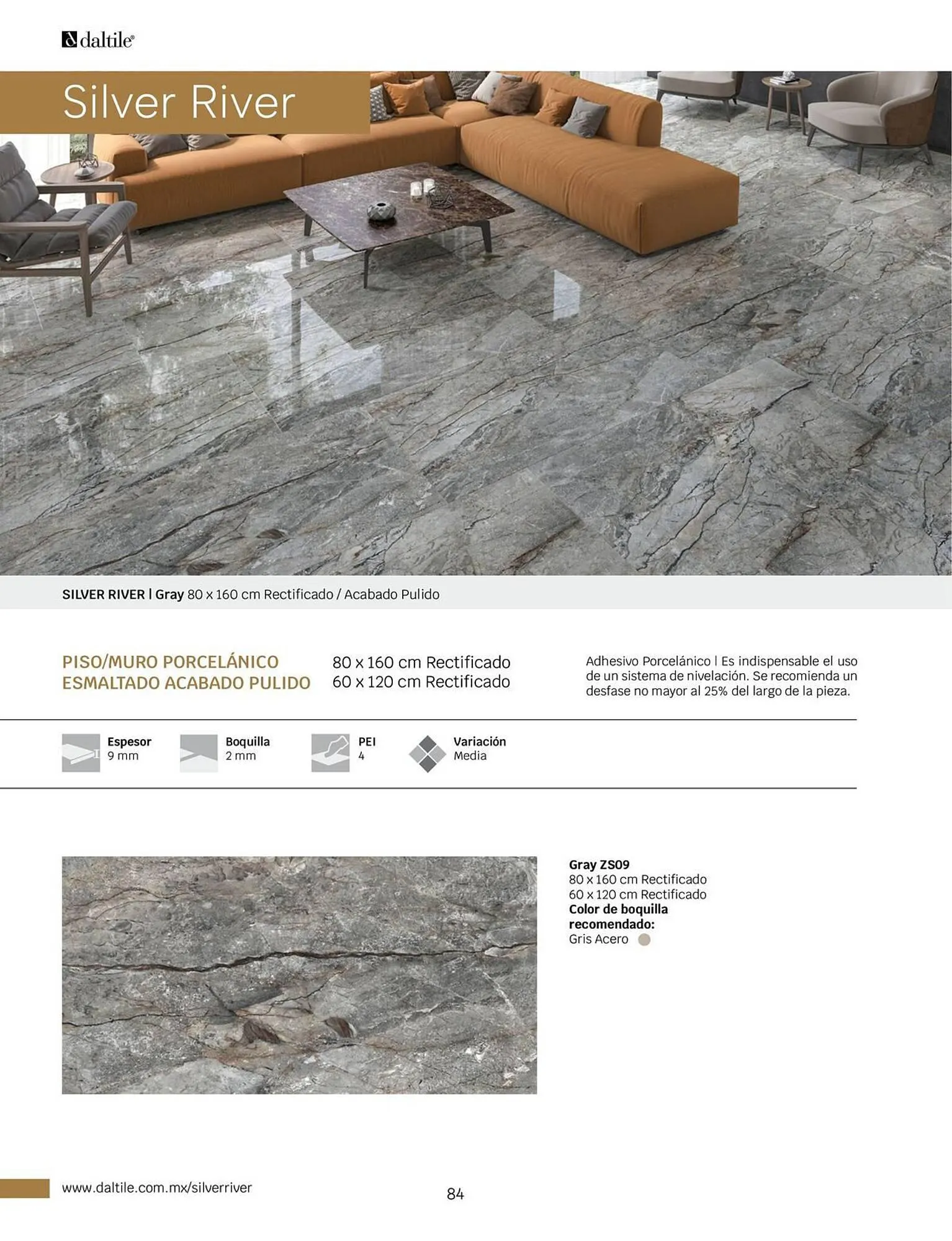 Catálogo de Catálogo Daltile 1 de enero al 31 de diciembre 2024 - Pagina 84