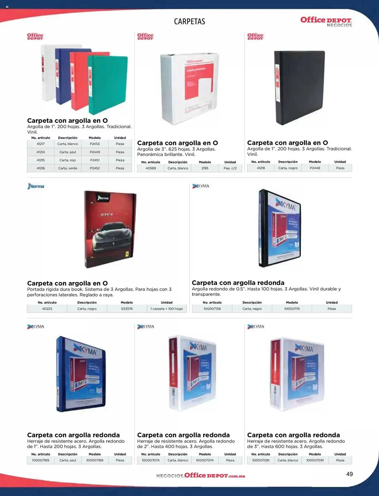 Catálogo de Catálogo Office Depot 9 de enero al 31 de diciembre 2025 - Pagina 51