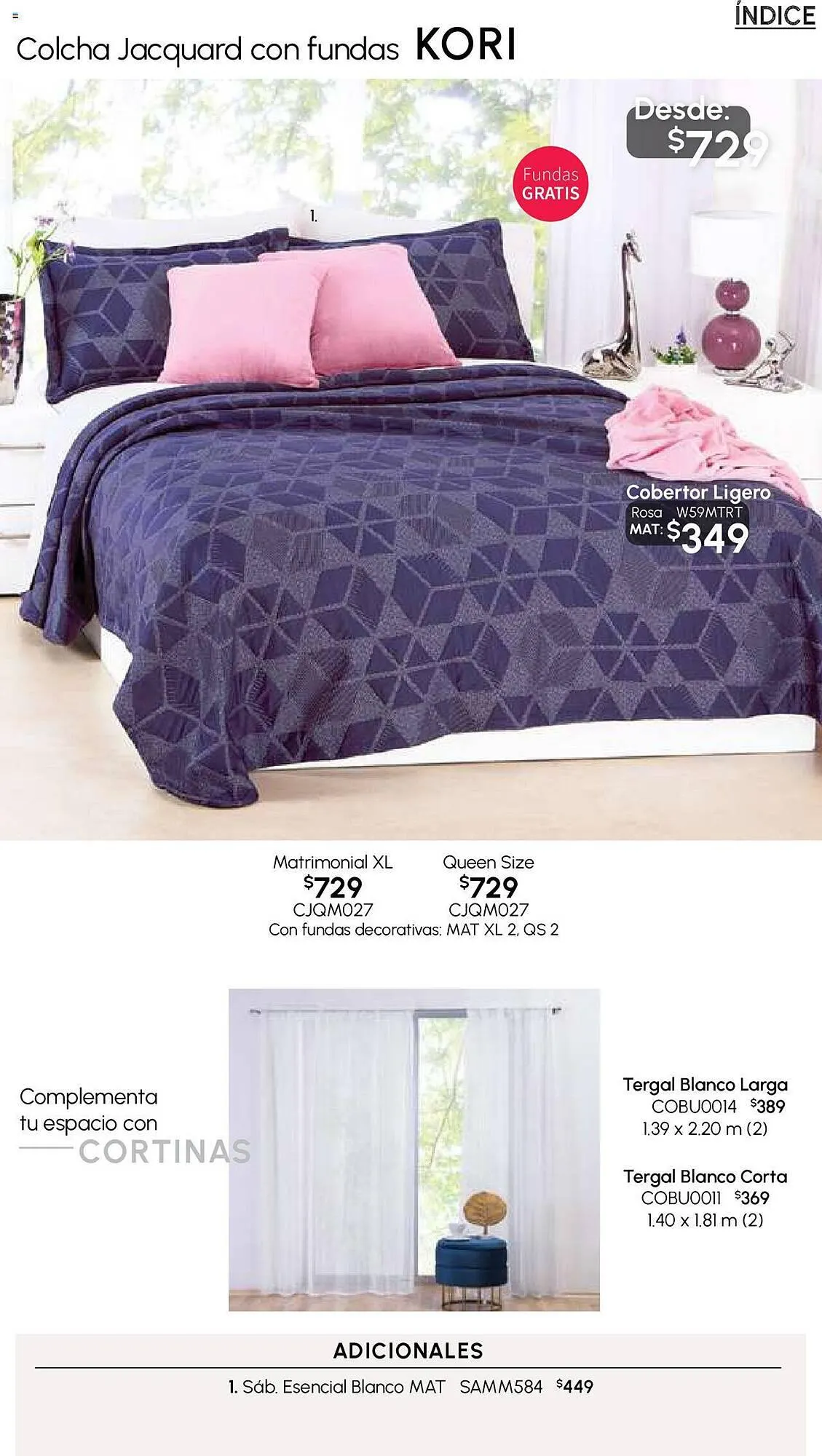 Catálogo de Catálogo Colchas Concord 13 de julio al 20 de julio 2023 - Pagina 75