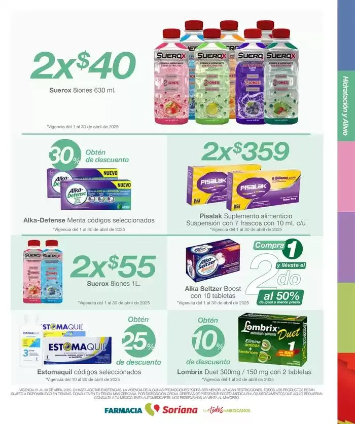 Catálogo de Folleto Farmacia Abril Híper Nacional 1 de abril al 30 de abril 2025 - Pagina 4