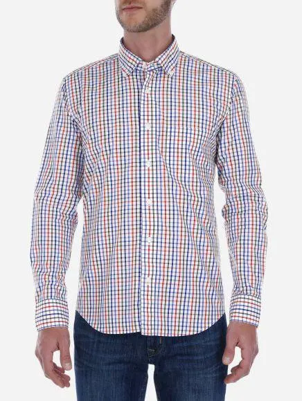 Camisa Casual Regular Fit de Cuadros