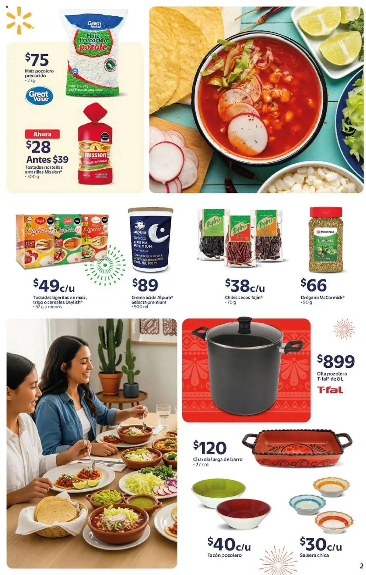 Catálogo de Folleto Walmart 9 de septiembre al 16 de septiembre 2025 - Pagina 2
