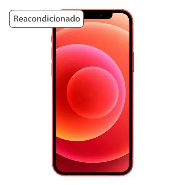 Smartphone Apple iPhone 12 Mini 64GB Rojo Reacondicionado