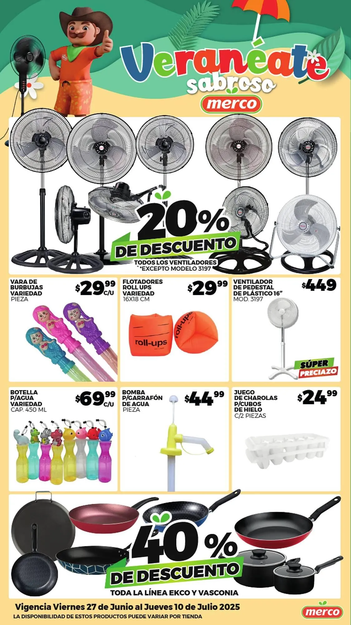 Catálogo de Catálogo Merco 4 de julio al 10 de julio 2025 - Pagina 1