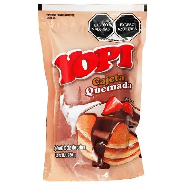 Cajeta quemada Yopi doy pack 250 g