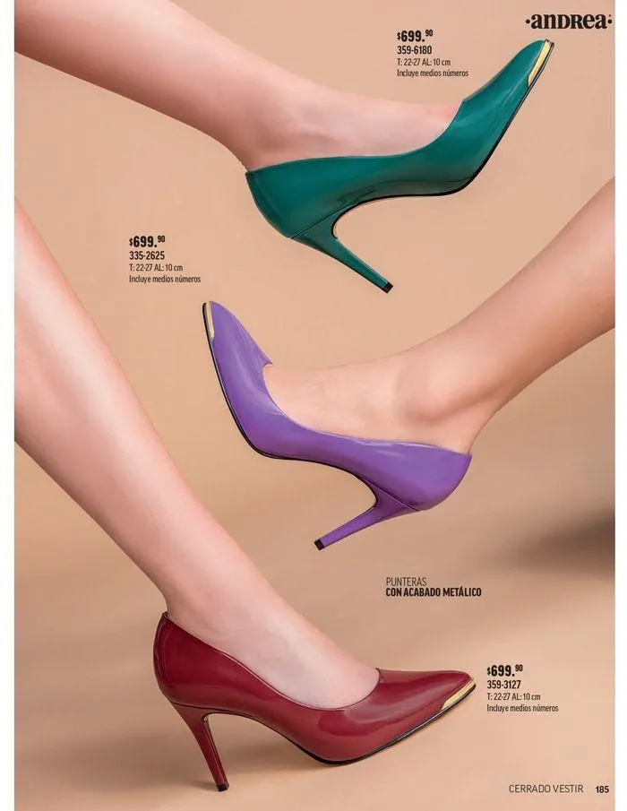 Catálogo de ANDREA - CALZADO DAMA 26 de agosto al 25 de enero 2025 - Pagina 94